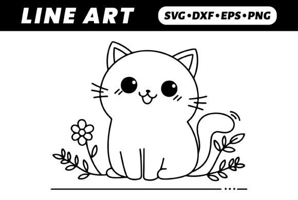 Cute Cartoon Cat Graphics & Illustrations Review