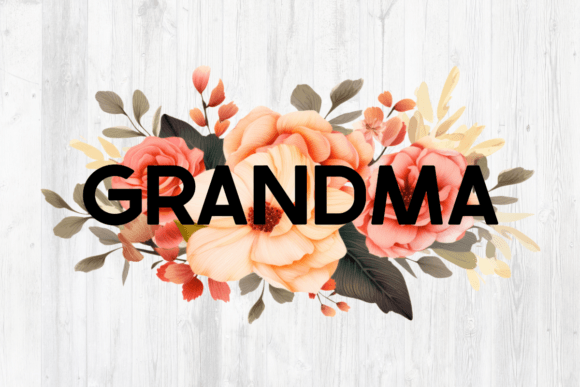 Grandma Boho Flowers: Graphics & Illustrations Review