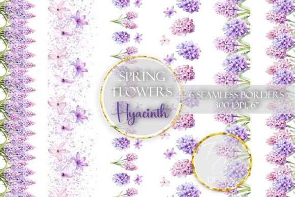 Hyacinth Border Graphics & Illustrations Review