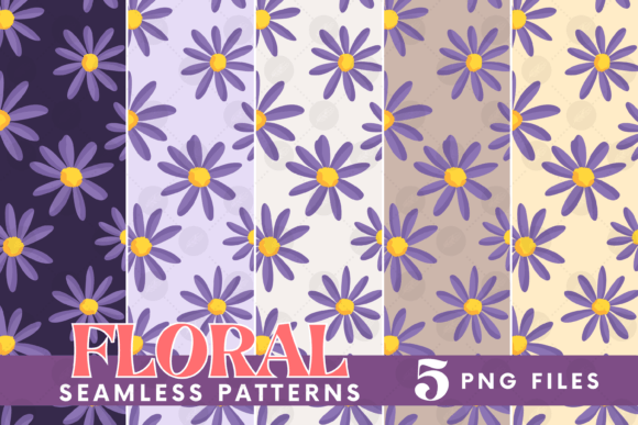 Review: Flowers Seamless Pattern Daisy Bundle for Embroidery