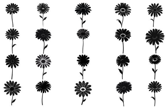 Review: Gerbera Flowers Silhouette Set for Embroidery
