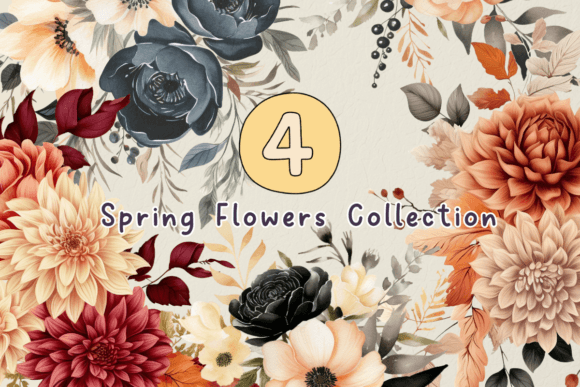 Review: Spring Flowers Botanical Watercolor for Embroidery