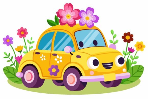 Taxi Cartoon Graphics: Fresh Illustrations for Blogs